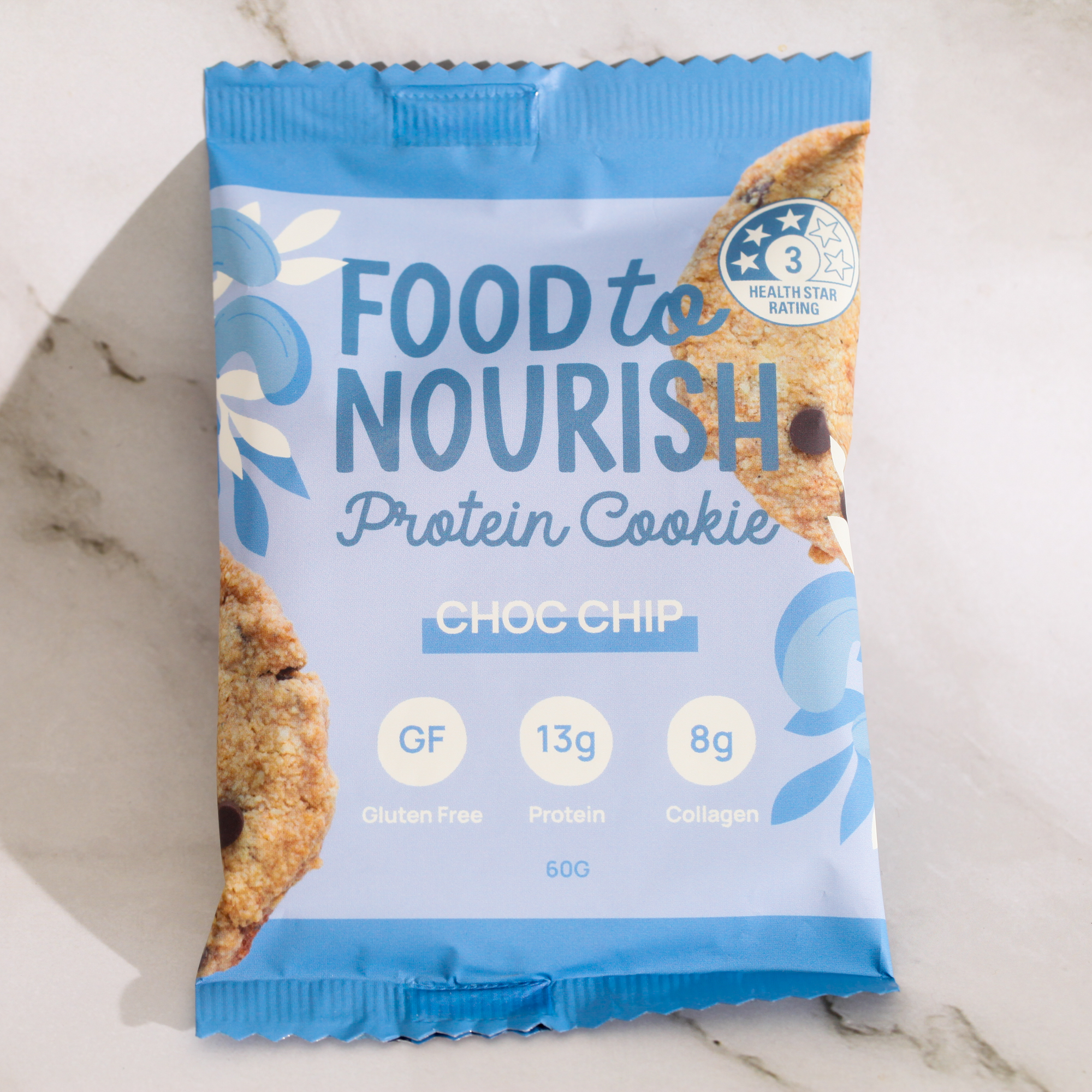 Protein Cookie Choc Chip - Food to Nourish x 12